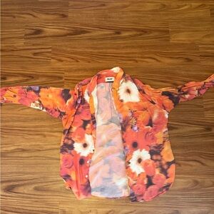 PALACE Blurry Flower Button Up